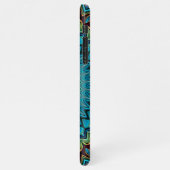 Elegant Modern Abstracte Bohemian Mandala Art iPhone Hoesje (Linkerkant)