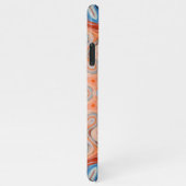 Elegant Modern Abstracte Bohemian Mandala Art iPhone Hoesje (Rechterkant)