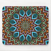 Elegant Modern Abstracte Bohemian Mandala Art Muismat (Voorkant)