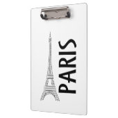 Elegant Modern Abstraction Black and White City Klembord (Links)