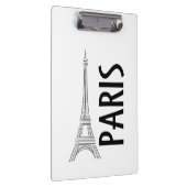 Elegant Modern Abstraction Black and White City Klembord (Rechts)