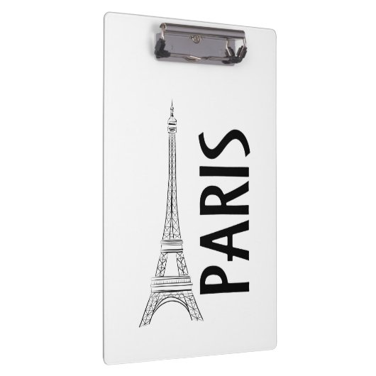 Elegant Modern Abstraction Black and White City Klembord (Rechts)