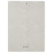 Elegant Modern Abstraction Black Grey City Klembord (Achterkant)