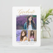 ELEGANT MODERN AFSTUDEREN AANKONDIGING