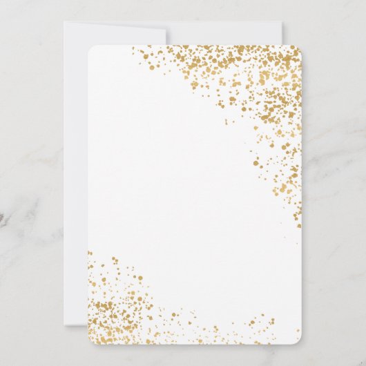 ELEGANT MODERN AFSTUDEREN AANKONDIGING (Achterkant)