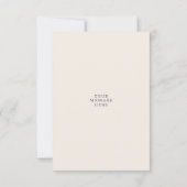 elegant modern afstuderen bedankt uw kaart (Achterkant)