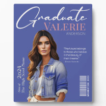 ✨Elegant & Modern Afstuderen fotoplaquette