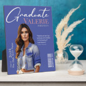 ✨Elegant & Modern Afstuderen fotoplaquette Fotoplaat (Zijkant)