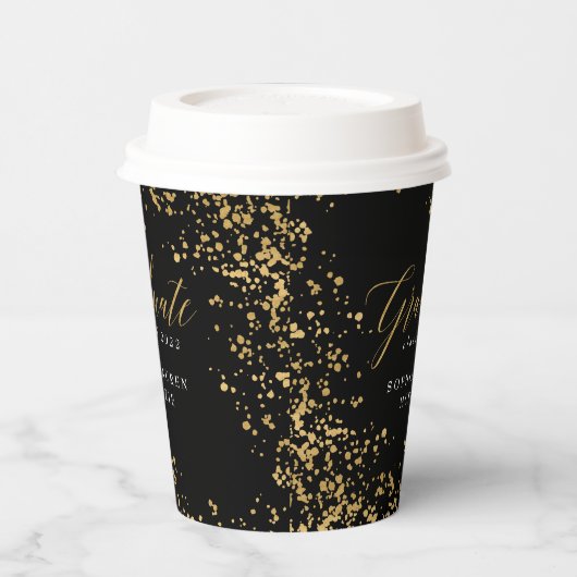 ELEGANT MODERN AFSTUDEREN PAPIERCUPS PAPIEREN BEKERS (Links)