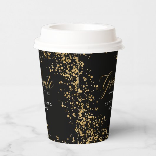 ELEGANT MODERN AFSTUDEREN PAPIERCUPS PAPIEREN BEKERS (Rechts)