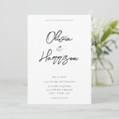 Elegant modern alles in één budgetweddenschap kaart (Staand voorkant)