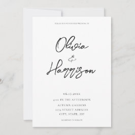 Elegant modern alles in één budgetweddenschap kaart