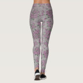 Elegant Modern Angel  Trendy Floral Leggings (Achterkant)
