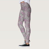 Elegant Modern Angel  Trendy Floral Leggings (Links)