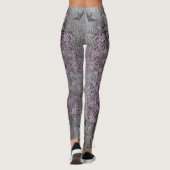 Elegant Modern Angel Trendy Floral Leggings (Achterkant)