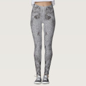 Elegant Modern Angel Trendy Floral Leggings (Voorkant)