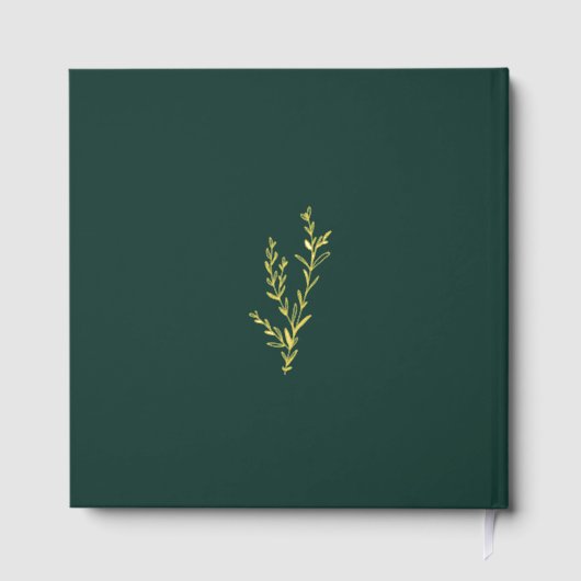 Elegant Modern Arch Photo Wedding Gastenboek (Achterkant)