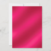 Elegant Modern Arch Ruby 40-jarig jubileumfeest Save The Date (Achterkant)