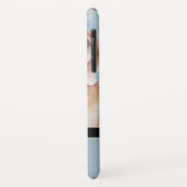 Elegant Modern Beagle met Monogram Naam Case-Mate iPhone Case (Achterkant/links)