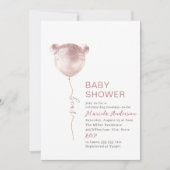 Elegant modern Beer Baby shower Kaart (Voorkant)
