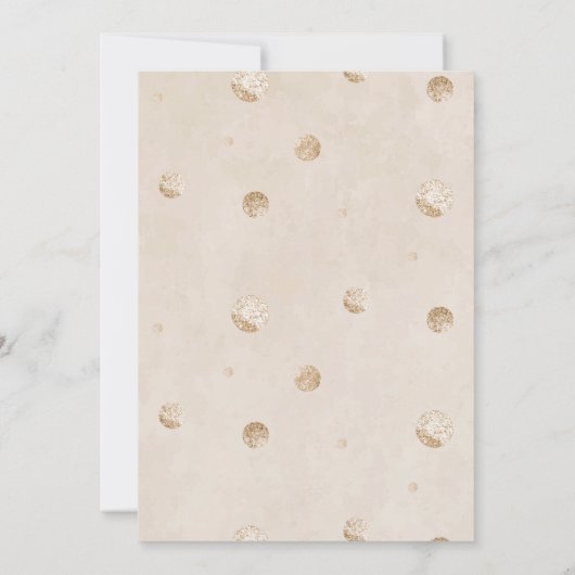 Elegant Modern Beer Wachten Baby shower Kaart (Achterkant)