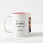 Elegant, Modern Best Godmoeder Photo Coffee Mok (Links)