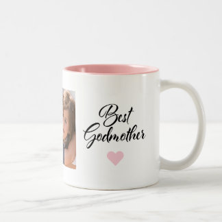 Elegant, Modern Best Godmoeder Photo Coffee Mok