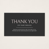 Elegant Modern Blush Roze Dank u Kaart (Voorkant)