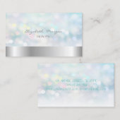Elegant Modern Bokeh Visitekaartje (Voorkant / Achterkant)