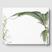 Elegant Modern Botanical Greenery Wedding Gastenboek (Achterkant)