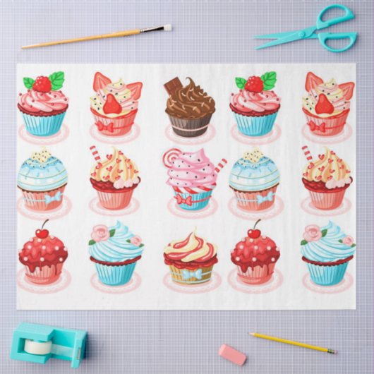 Elegant Modern Cake Tissuepapier (Craft)