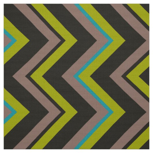 Elegant Modern Chevron Zigzag Patroon 2 Stof (Swatch)