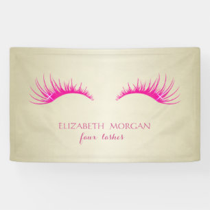 Elegant modern Chic Glamoureuze, Faux Lashes Spandoek