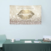 Elegant modern Chic Glamoureuze Glittery Bokeh, Li Spandoek (Beurs)