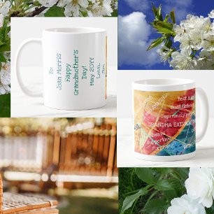 Elegant Modern Chic Grandma Extraordinaire Koffiemok