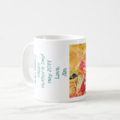 Elegant Modern Chic Great Moeder Schattig verbluff Koffiemok (Voorkant links)