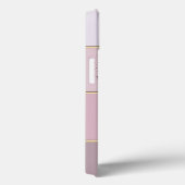 Elegant Modern Chic Striped, Lashes Case-Mate iPhone Case (Achterkant / Rechts)