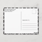 Elegant Modern Class of 2023 Photo Afstuderen Briefkaart (Achterkant)