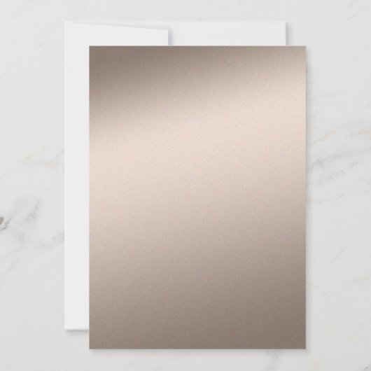 Elegant modern Classic Orchids Beige Vrijgezellenf Kaart (Achterkant)