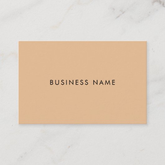 Elegant Modern Company Firma Artistic Simple Trend Visitekaartje (Voorkant)