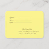 Elegant Modern Confetti Tie Dye Kortingskaartje (Achterkant)