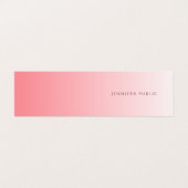 Elegant Modern Create Your Own Template Visitekaartje (Buitenkant ongevouwen)