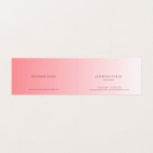 Elegant Modern Create Your Own Template Visitekaartje (Binnenkant ongevouwen)