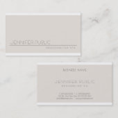 Elegant modern Creative Professional Artistic Visitekaartje (Voorkant / Achterkant)