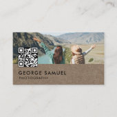 Elegant Modern Custom Logo Minimalist Eenvoudig Afsprakenkaartje (Voorkant)