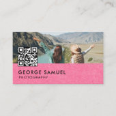 Elegant Modern Custom Logo Minimalist Eenvoudig Afsprakenkaartje (Voorkant)