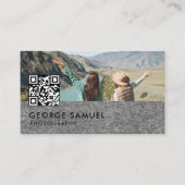 Elegant Modern Custom Logo Minimalist Eenvoudig Afsprakenkaartje (Voorkant)