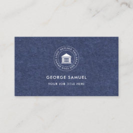 Elegant Modern Custom Logo Minimalist Eenvoudig Visitekaartje