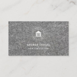 Elegant Modern Custom Logo Minimalist Eenvoudig Visitekaartje