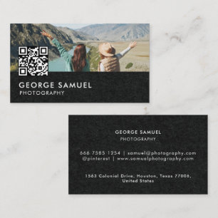 Elegant Modern Custom Logo Minimalist Eenvoudig Visitekaartje